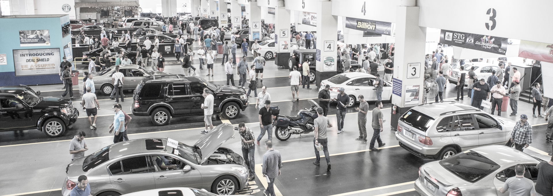 Manheim Auction Floor